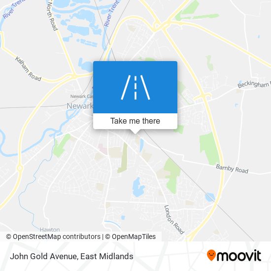 John Gold Avenue map