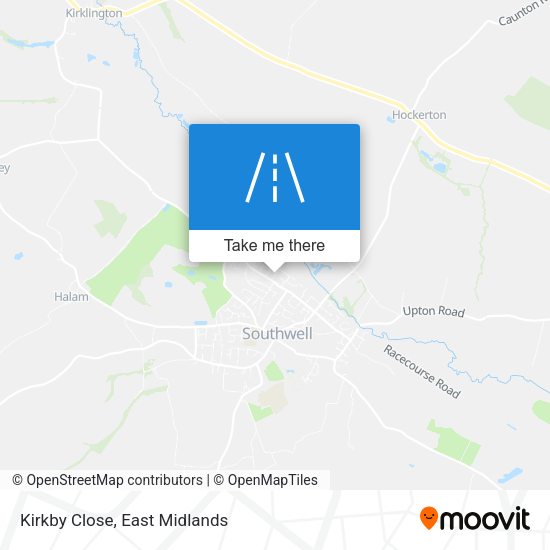 Kirkby Close map