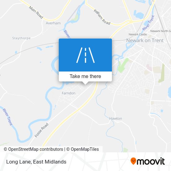 Long Lane map
