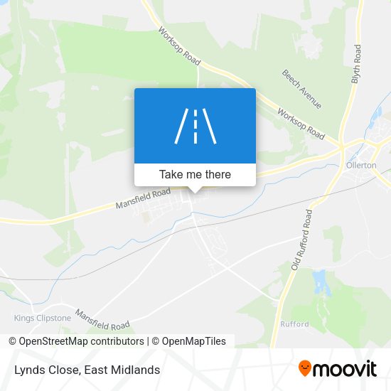 Lynds Close map