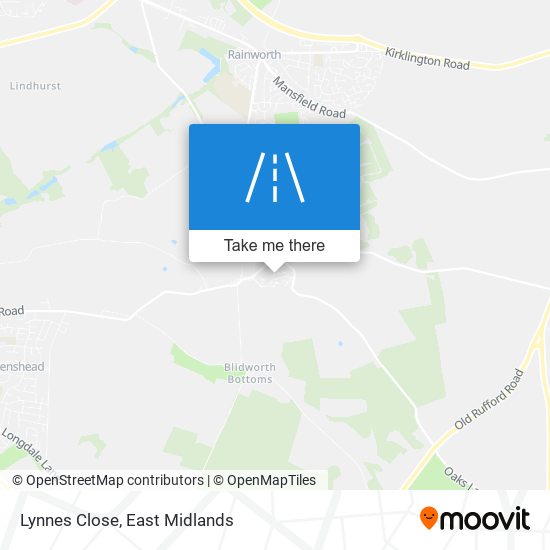 Lynnes Close map