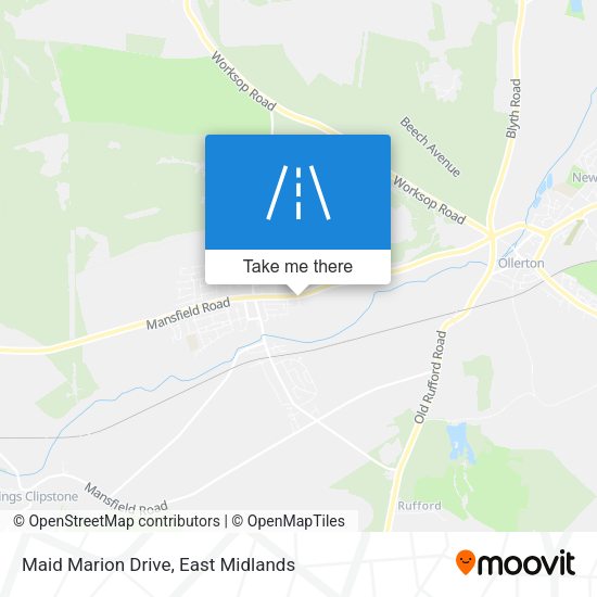 Maid Marion Drive map