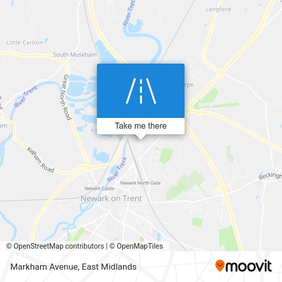Markham Avenue map