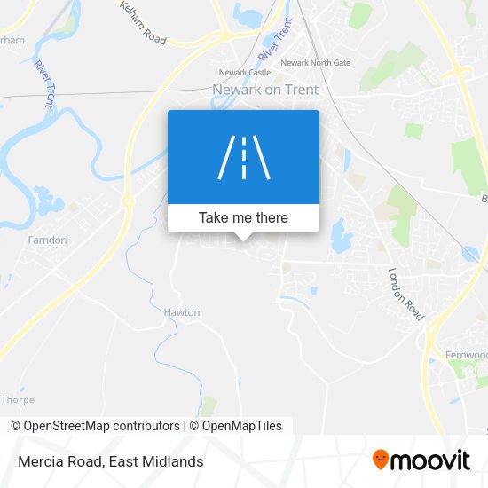 Mercia Road map