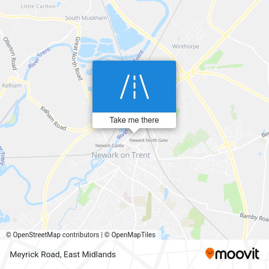 Meyrick Road map