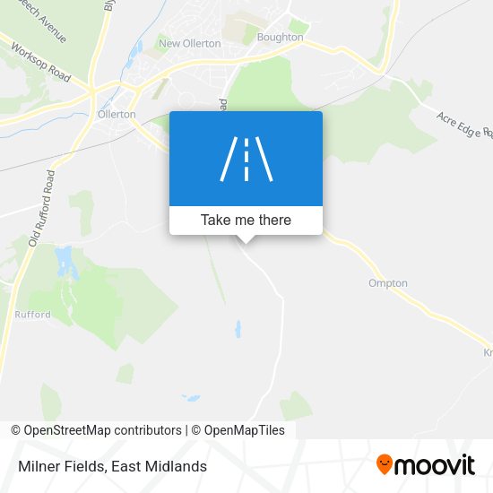 Milner Fields map