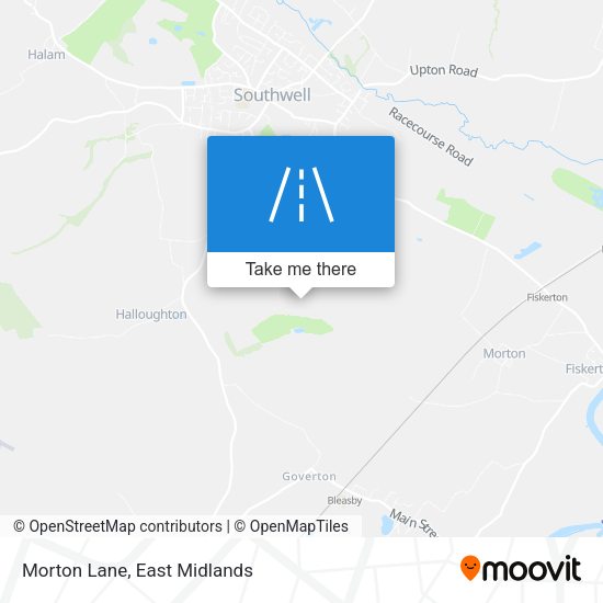 Morton Lane map