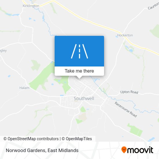 Norwood Gardens map