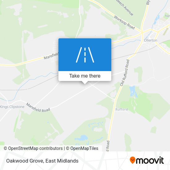 Oakwood Grove map