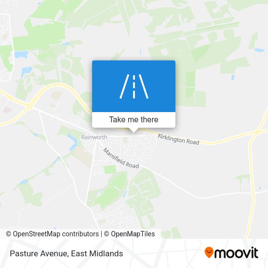 Pasture Avenue map