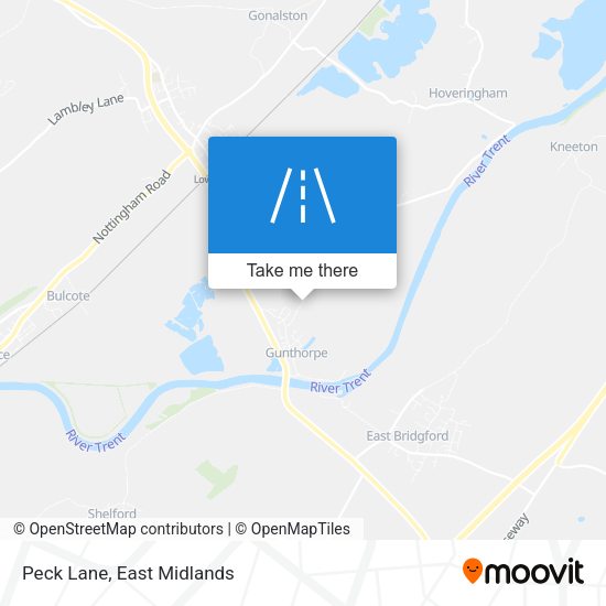 Peck Lane map