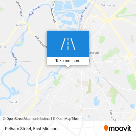 Pelham Street map