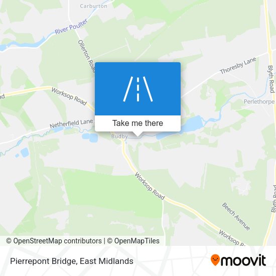Pierrepont Bridge map