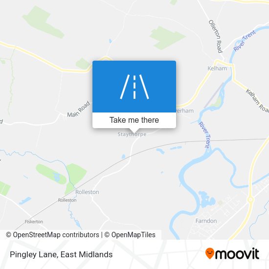 Pingley Lane map