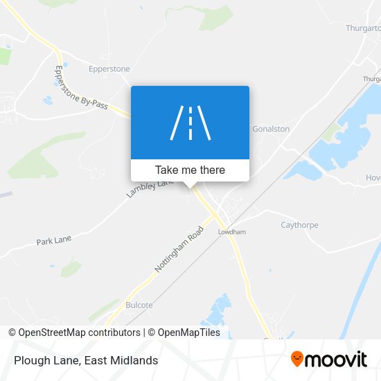 Plough Lane map