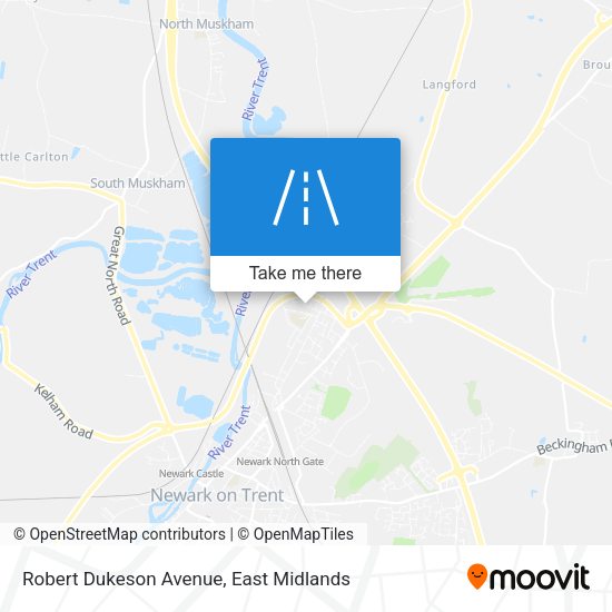 Robert Dukeson Avenue map
