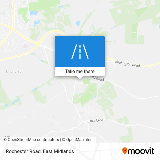 Rochester Road map