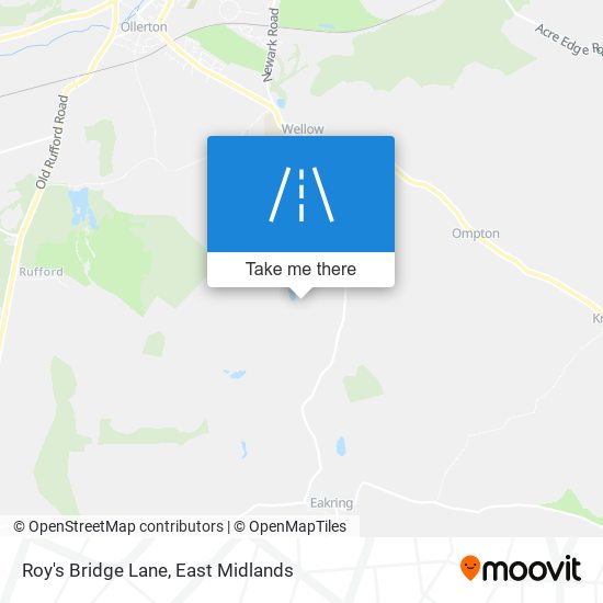 Roy's Bridge Lane map