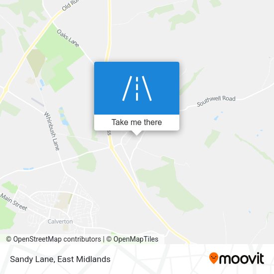 Sandy Lane map