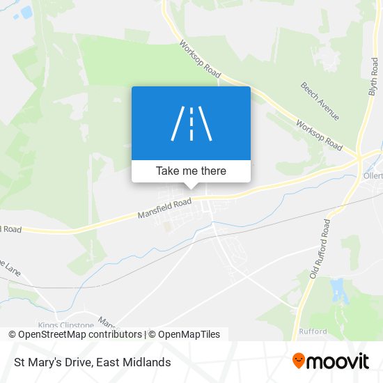 St Mary's Drive map