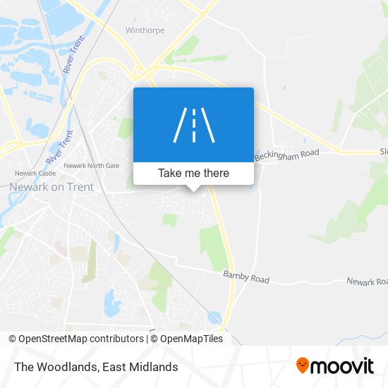 The Woodlands map