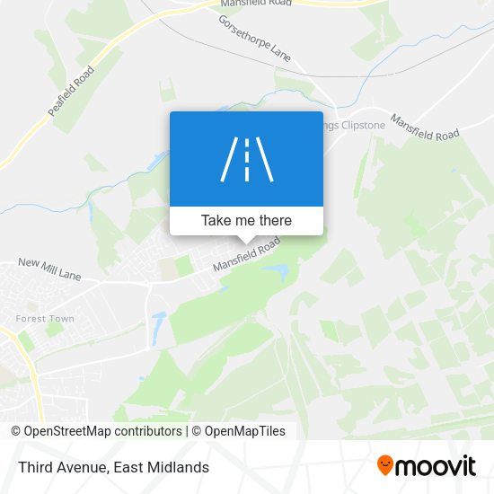 Third Avenue map