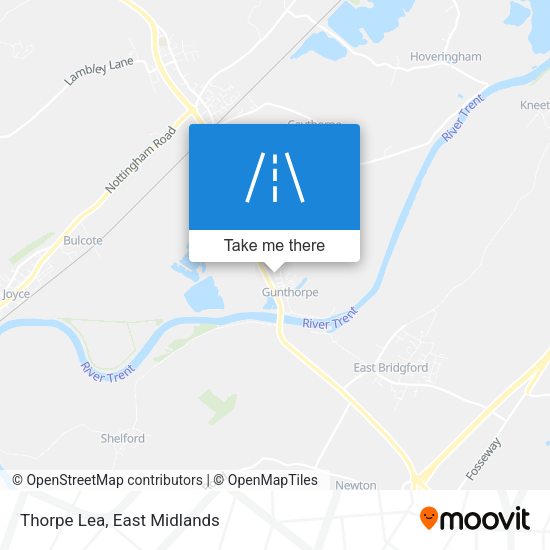 Thorpe Lea map