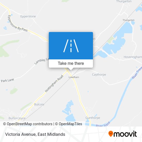 Victoria Avenue map