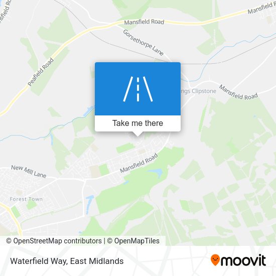 Waterfield Way map