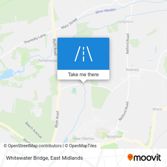 Whitewater Bridge map