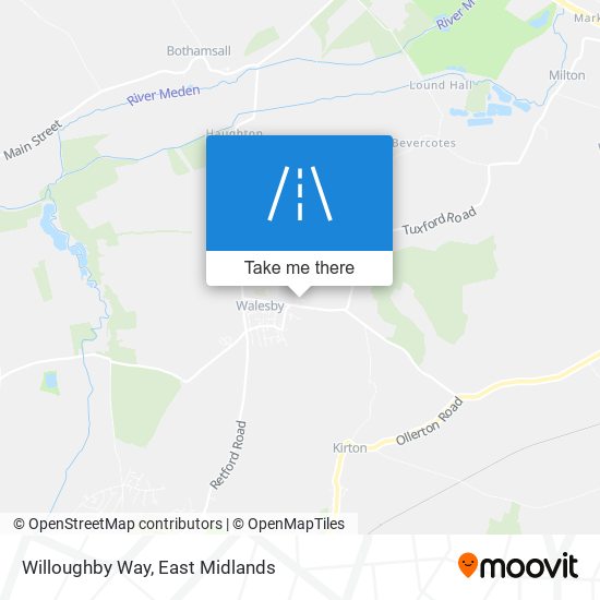 Willoughby Way map