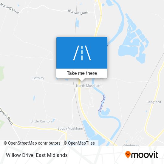 Willow Drive map