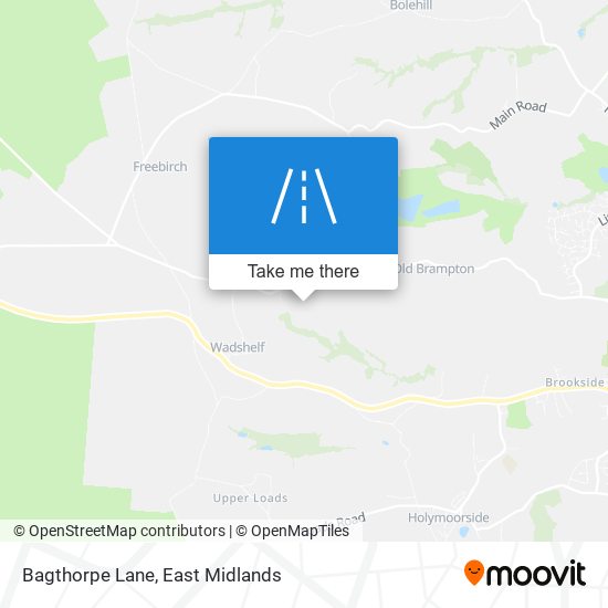 Bagthorpe Lane map