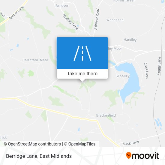Berridge Lane map