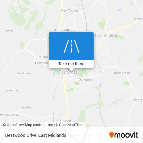 Bestwood Drive map