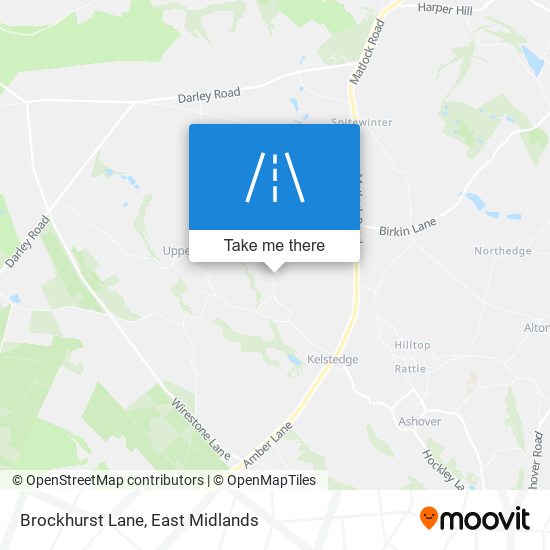 Brockhurst Lane map