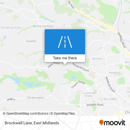 Brockwell Lane map