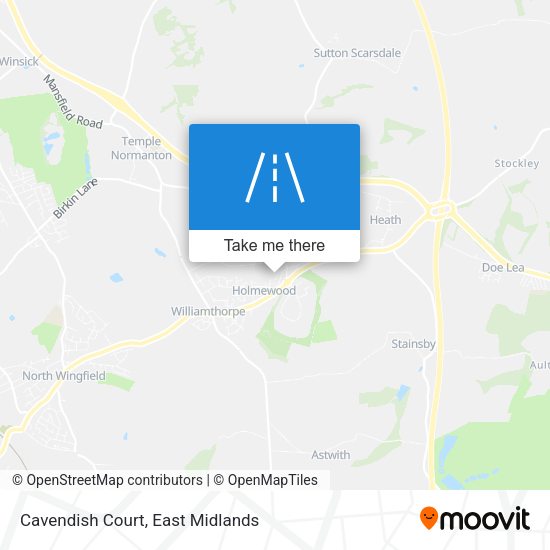 Cavendish Court map