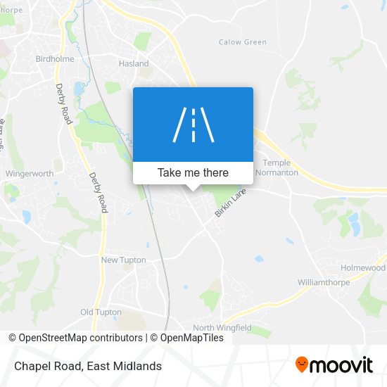 Chapel Road map