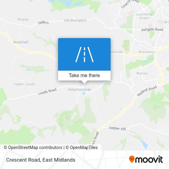 Crescent Road map