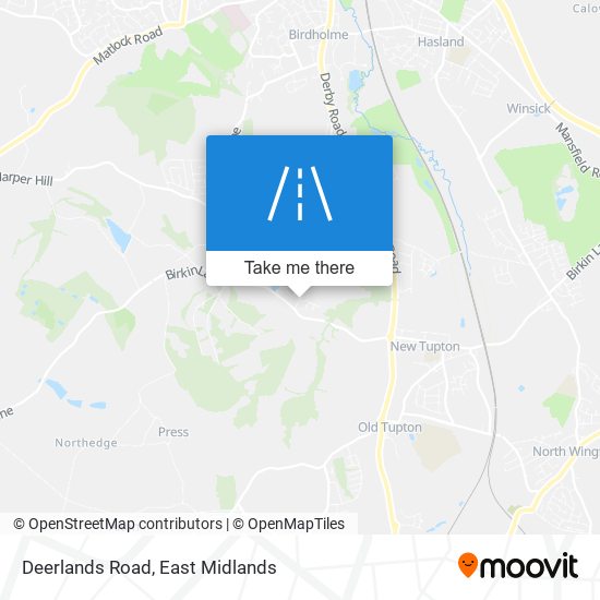 Deerlands Road map