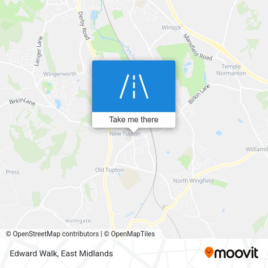 Edward Walk map
