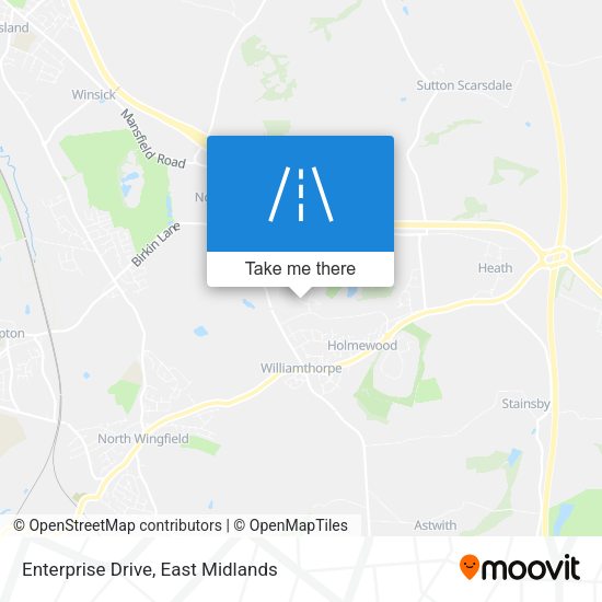 Enterprise Drive map