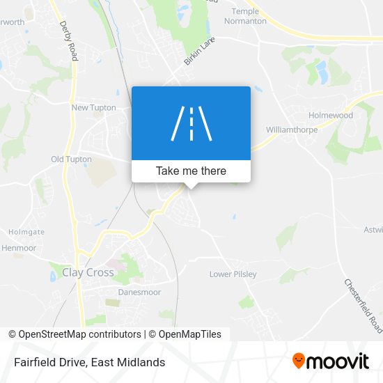 Fairfield Drive map
