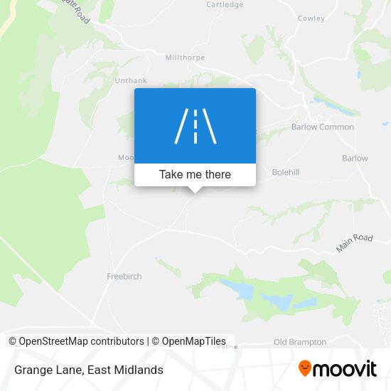 Grange Lane map