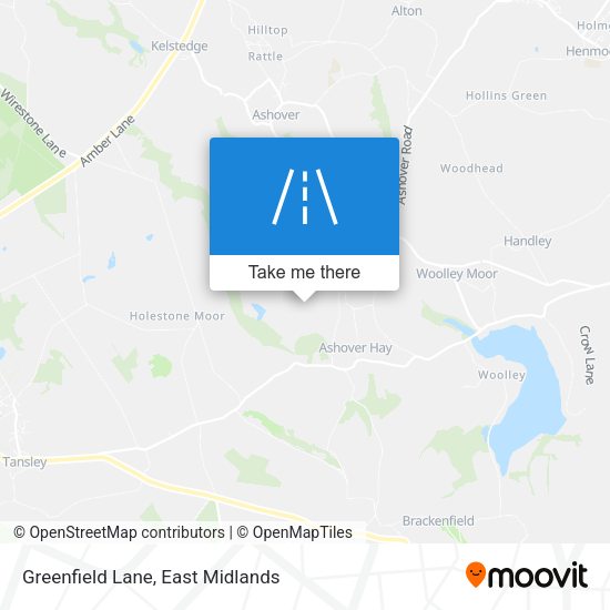 Greenfield Lane map