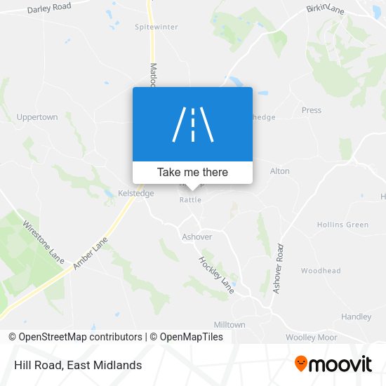 Hill Road map