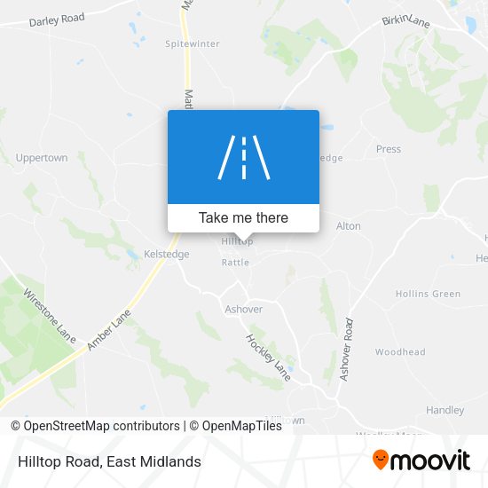 Hilltop Road map