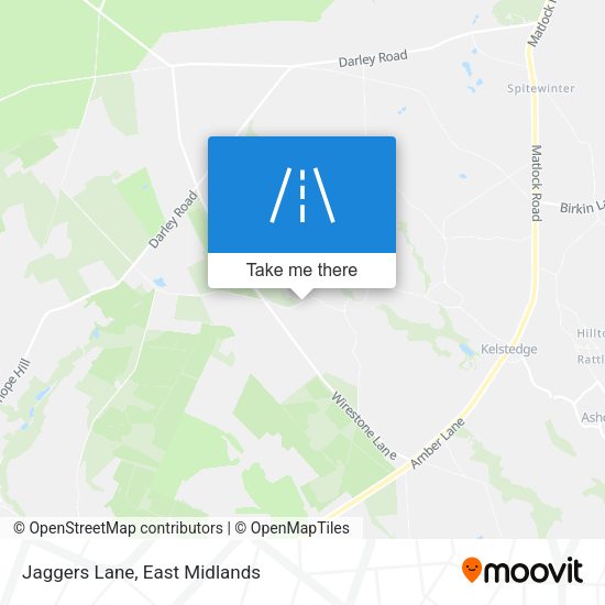 Jaggers Lane map