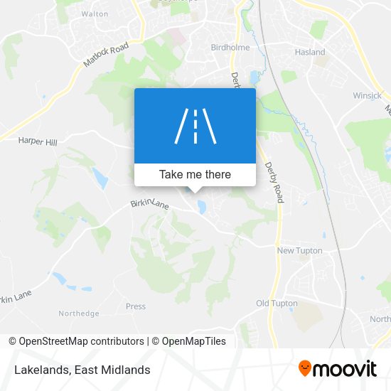 Lakelands map